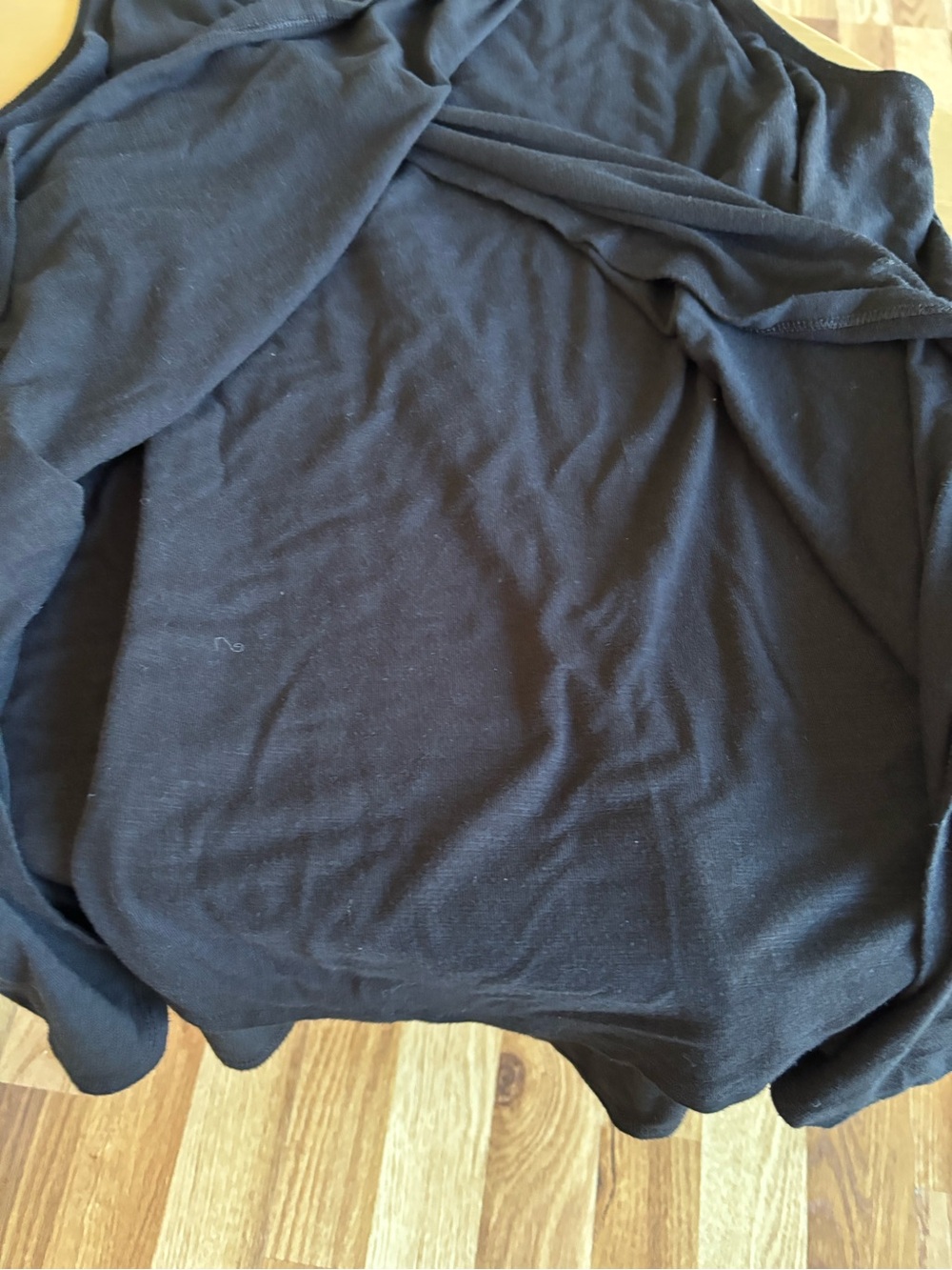 Maternity/Nursing Basic Black Tank Top